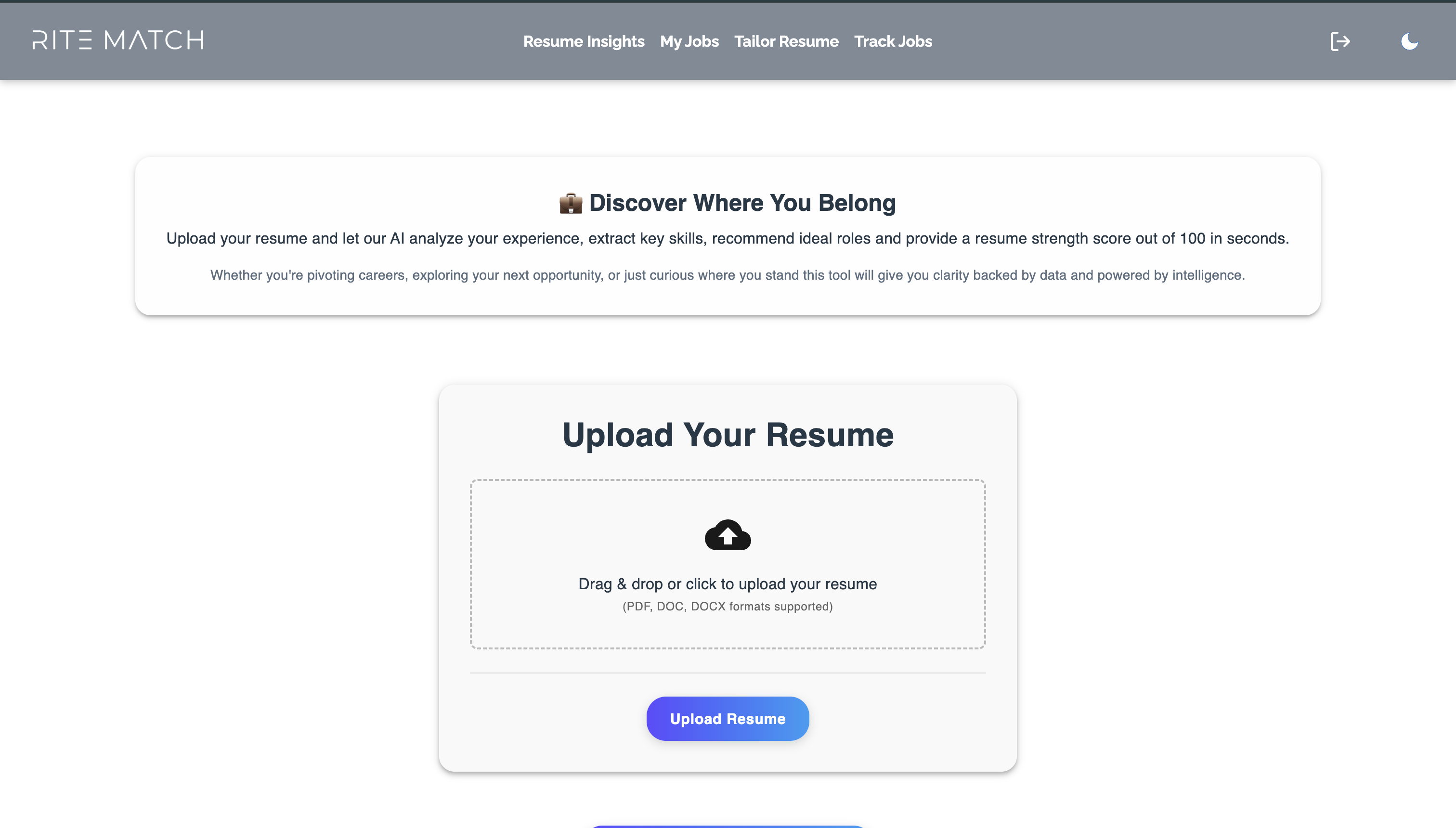 Ritematch: Smart Job Matching Engine